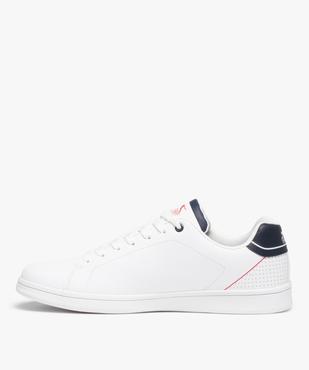 Baskets homme unies à détails contrastés – Slazenger Harlow vue3 - SLAZENGER - GEMO