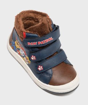 Baskets montantes avec doublure fourrure imitation bébé garçon - Pat Patrouille vue5 - PAT PATROUILLE - GEMO