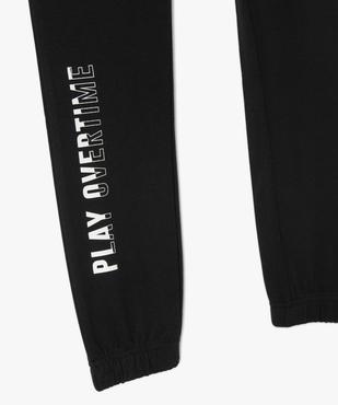 Pantalon de jogging garçon imprimé vue2 - GEMO (JUNIOR) - GEMO