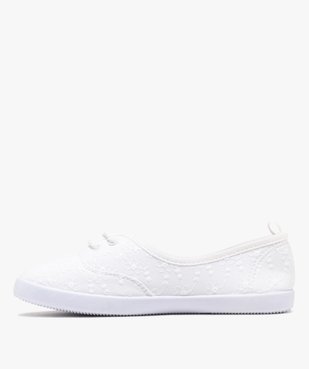 Ballerines en toile avec lacets cordelette femme - Valentina Baldano vue9 - VALENTINA BALDA - GEMO