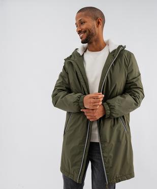 Imperméable à capuche et doublure chaude homme vue6 - GEMO (HOMME) - GEMO