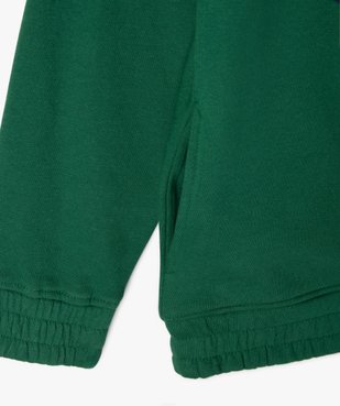 Sweat col polo zippé garçon - Camps United vue3 - CAMPS GEMO FOR GOOD - GEMO