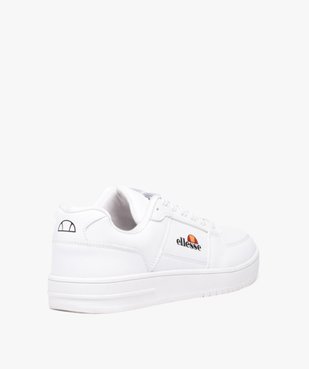 Baskets garçon unies style rétro à lacets - Ellesse vue4 - ELLESSE - GEMO