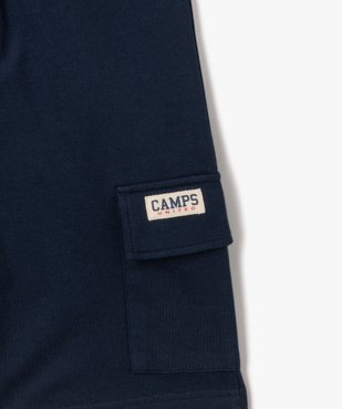 Pyjashort à poches cargo garçon - Camps United vue3 - CAMPS - GEMO