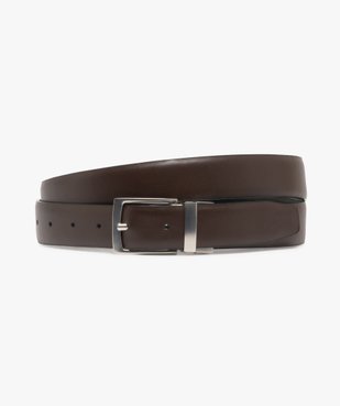 Ceinture en cuir réversible homme vue2 - GEMO (ACCESS) - GEMO
