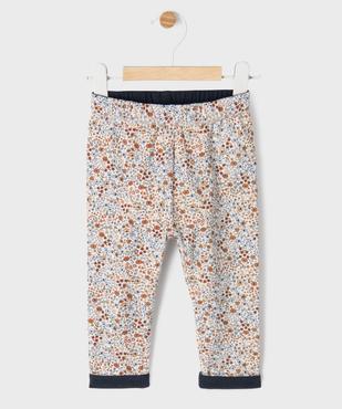 Legging réversible bébé fille - LuluCastagnette vue1 - LULU CASTAGNETTE GEMO FOR GOOD - GEMO