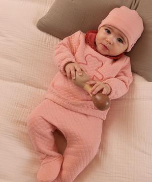 Ensemble 2 pièces bébé fille - LuluCastagnette vue5 - LULU CASTAGNETTE GEMO FOR GOOD - GEMO