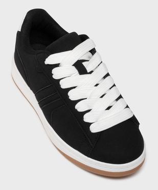 Baskets basses esprit skate femme - Camps United vue5 - 5 MILES - GEMO