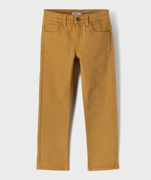 Pantalon en matière résistante extensible garçon vue2 - GEMO (ENFANT) - GEMO