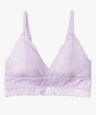 Soutien-gorge triangle en dentelle vue4 - GEMO(HOMWR FEM) - GEMO