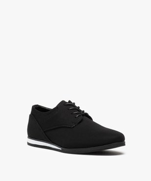 Derby garçon en toile à lacets vue2 - GEMO (ENFANT) - GEMO