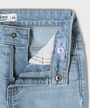 Jean Slim avec taille ajustable fille vue2 - GEMO 4G GARCON - GEMO