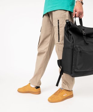 Baskets homme en suédine et à lacets style vintage Sid - Ellesse vue1 - ELLESSE - GEMO
