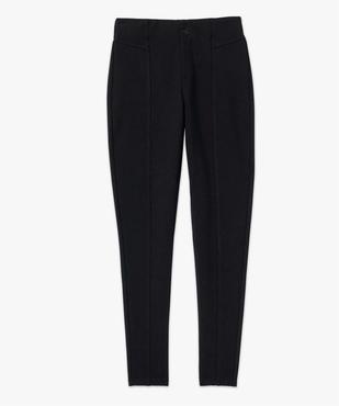 Leggings femme en maille Milano avec braguette surpiquée vue4 - GEMO(FEMME PAP) - GEMO