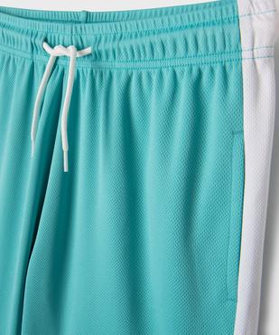 Short de sport en maille fluide avec ceinture ajustable garçon vue2 - GEMO (JUNIOR) - GEMO