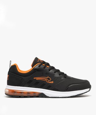 Baskets homme running avec semelle à bulle d'air translucide - Airness vue1 - AIRNESS - GEMO