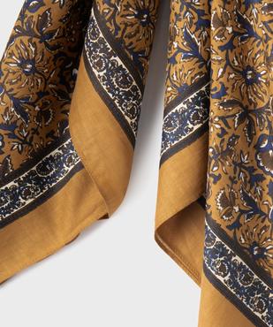 Foulard à motifs fleuris femme vue2 - GEMO (ACCESS) - GEMO
