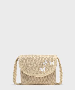 Sac bandoulière en paille fille vue2 - GEMO (ACCESS) - GEMO