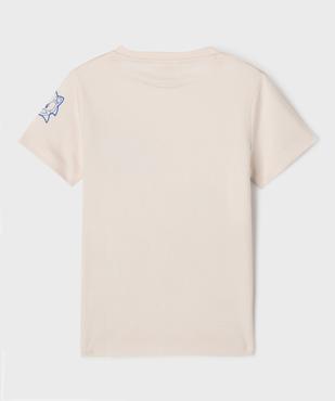 Tee-shirt manches courtes motif Sonic garçon - Sonic Hedgehog vue3 - SONIC - GEMO