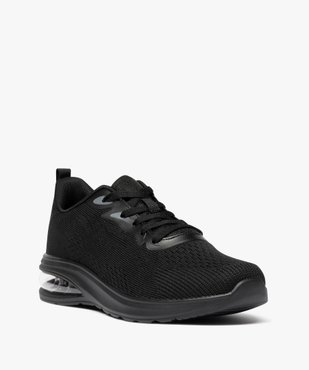 Baskets basses en mesh renforcé à semelle bulle d'air homme vue3 - 5 MILES - GEMO