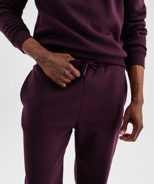 Pantalon de jogging intérieur molletonné homme vue4 - GEMO 4G HOMME - GEMO