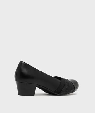 Escarpins confort semelle intérieure cuir femme vue4 - G'FLEX - GEMO