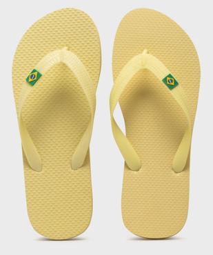 Tongs unies femme vue1 - GEMO (PLAGE) - GEMO