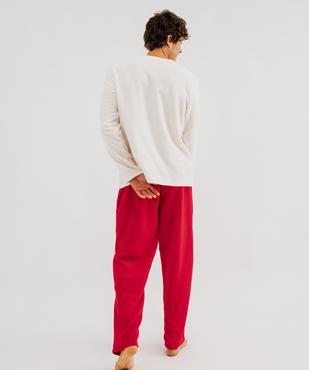 Pyjama polaire de Noël homme - The Grinch vue3 - THE GRINCH - GEMO