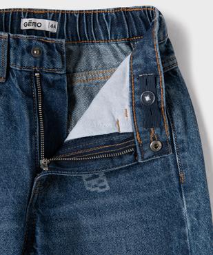 Jean straight ajustable garçon vue2 - GEMO 4G GARCON - GEMO