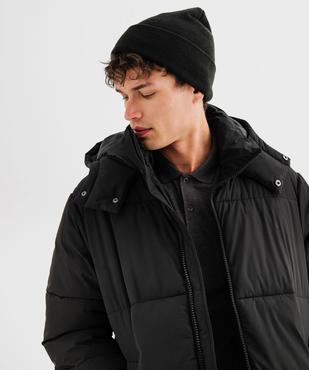 Doudoune à capuche et col montant homme vue3 - GEMO 4G HOMME - GEMO