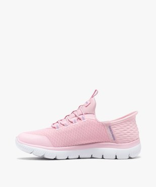 Baskets fille en mesh et à enfiler Slip ins Summits - Skechers vue3 - SKECHERS - GEMO