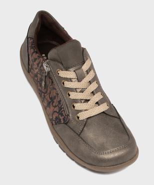 Derbies sportswear à bout carré femme vue5 - SOFTRELAX - GEMO