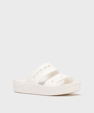 Mules de piscine femme à double brides perforées - Crocs vue2 - CROCS - GEMO