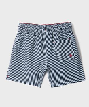 Short de surf à rayures garçon - LuluCastagnette vue3 - LULU CASTAGNETTE GEMO FOR GOOD - GEMO