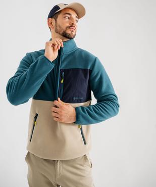 Sweat polaire à col camionneur homme - Roadsign vue2 - ROADSIGN G4G - GEMO