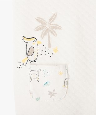 Ensemble bébé 2 pièces : body manches longues + combinaison sans manches - Petit Béguin vue2 - PETIT BEGUIN - GEMO