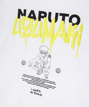 Tee-shirt manches courtes à motif manga garçon - Naruto Shippuden vue2 - NARUTO - GEMO
