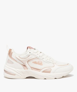 Baskets femme bicolores en mesh style running - Ellesse vue1 - ELLESSE - GEMO
