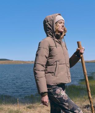 Doudoune à capuche et col montant femme vue4 - GEMO 4G FEMME - GEMO