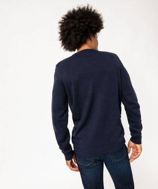 Pull spécial Noël 3D avec balles à scratch homme vue3 - GEMO (HOMME) - GEMO