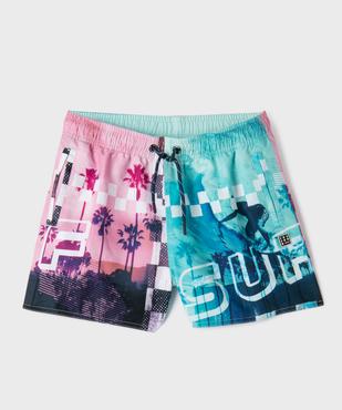 Short de bain motif surf garçon - Freegun vue1 - FREEGUN - GEMO