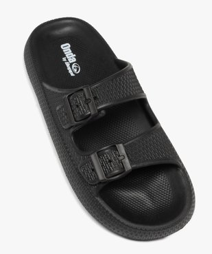 Mules de piscine femme unies à larges brides à boucle avec semelle plateforme - Beppi vue5 - SANS MARQUE - GEMO
