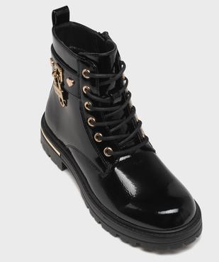 Boots vernis avec détails métalliques et semelle crantée fille - Lovely Wings vue5 - LOVELY WINGS - GEMO