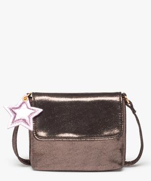 Sac fille pailleté à rabat et breloque étoile vue1 - GEMO (ENFANT) - GEMO