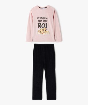 Pyjama en velours motif Le Roi Lion fille - Disney vue1 - ROI LION - GEMO