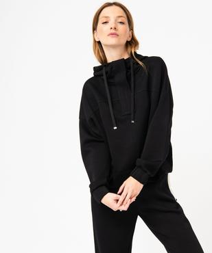 Sweat oversize à capuche femme vue1 - GEMO(FEMME PAP) - GEMO