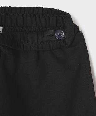 Short en maille French Terry avec taille élastique fille vue2 - GEMO 4G FILLE - GEMO