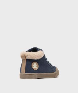 Chaussures montantes avec col fantaisie garçon - LuluCastagnette vue4 - LULUCASTAGNETTE - GEMO