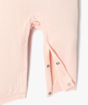 Combinaison bébé en jersey à épaules volantées et motif renards vue2 - GEMO(BB COUCHE) - GEMO