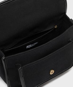 Sac besace à bandoulière en toile femme vue3 - GEMO (ACCESS) - GEMO